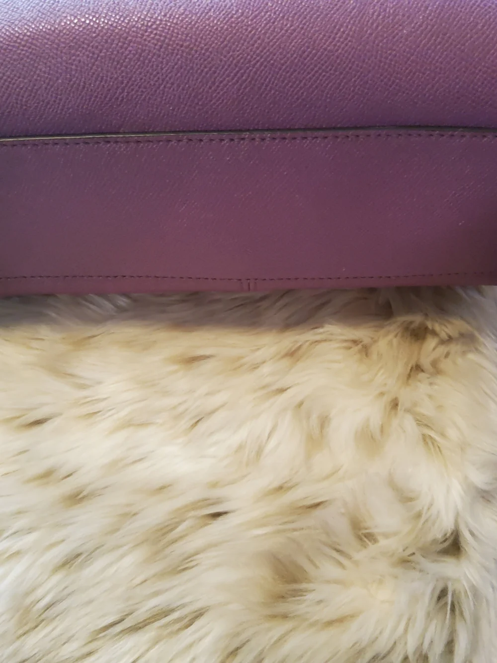 COACH Christie Crossgrain Carryall EUC minus one flaw.